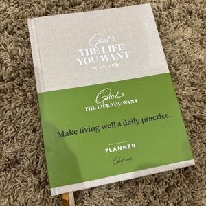 Oprah’s The Life You Want Planner by Oprah - Daily (2021, Hardcover)